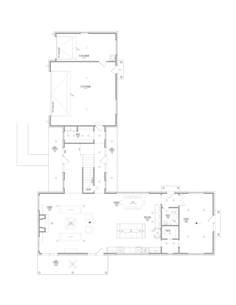 Utica Sq Custom Home - Floor Plan