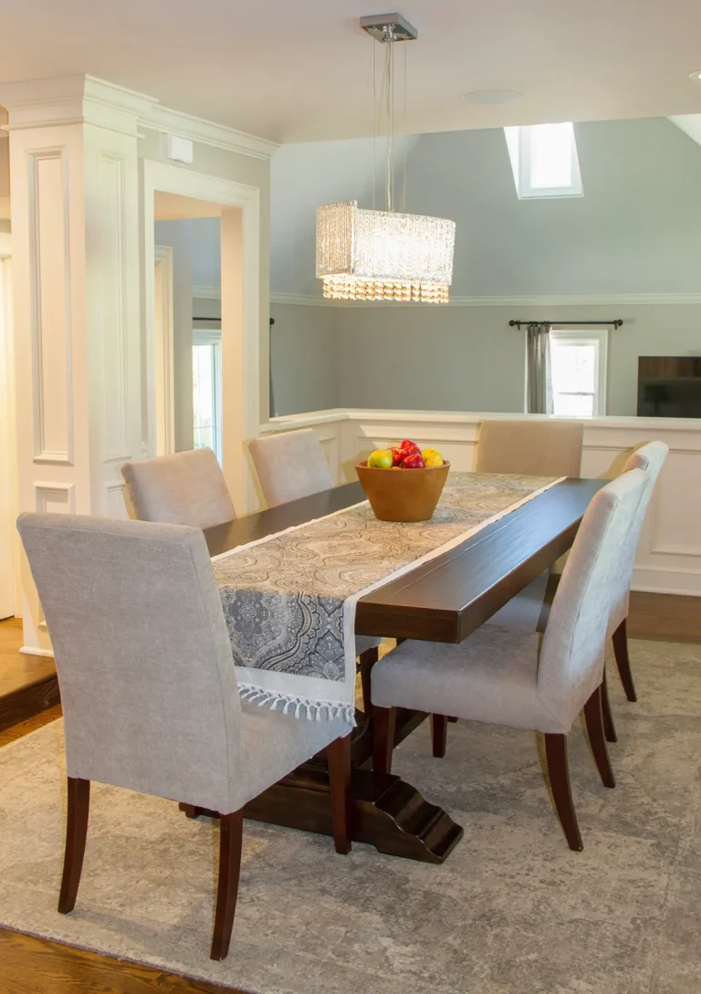 Tulsa general contractor remodeling a kitchen with modern cabinets and countertops