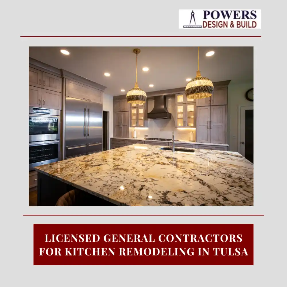 Luxury kitchen renovation by contractors for kitchen remodels in Tulsa